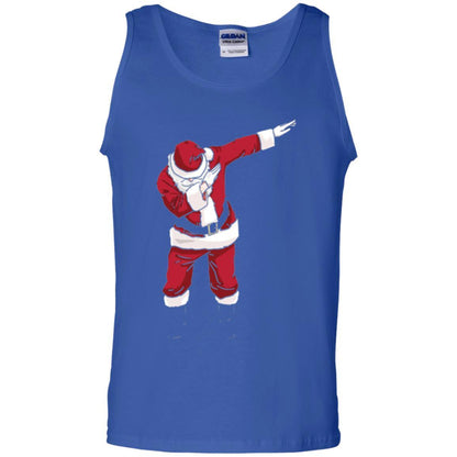 Christmas T-shirt Dabbing Santa Royal