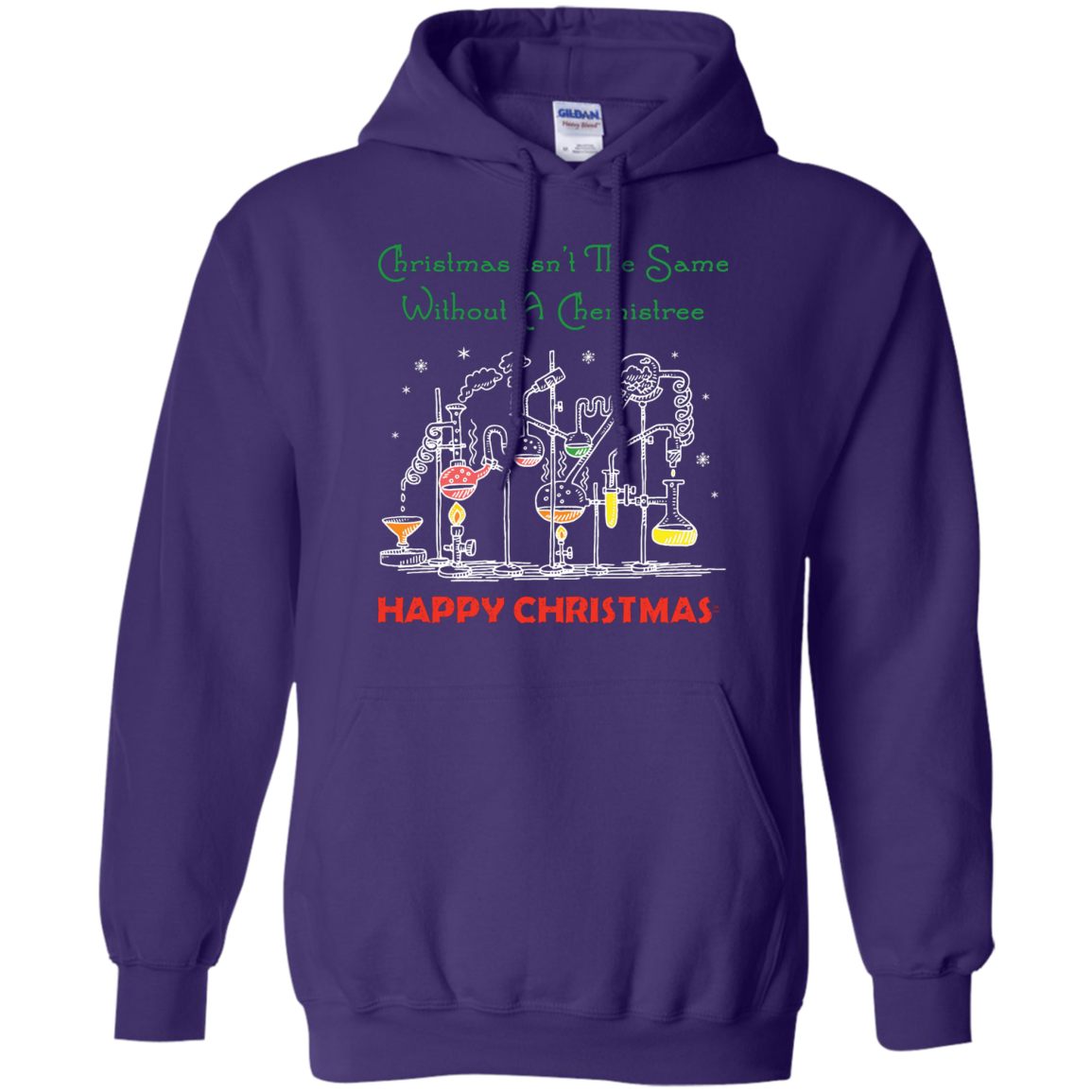 Christmas Isn't The Same Without A Chemistree Happy Christmas T-shirt Purple