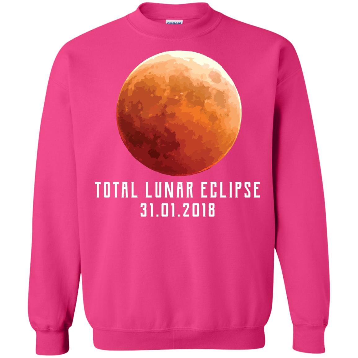 Total Lunar Eclipse Shirt 2018 Astronomy Gift Blood Moon Heliconia