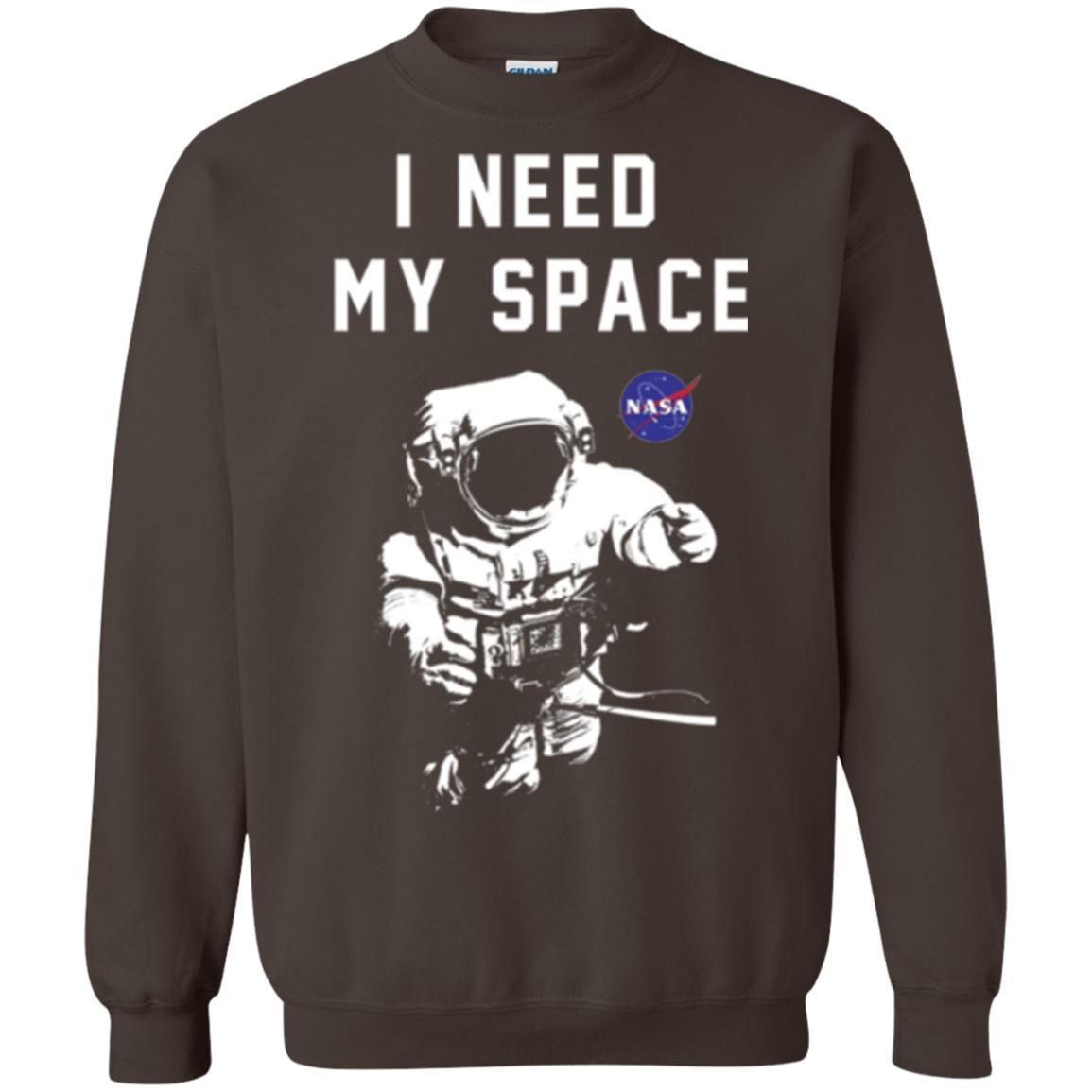 Astronaut T-shirt I Need My Space T-shirt Dark Chocolate