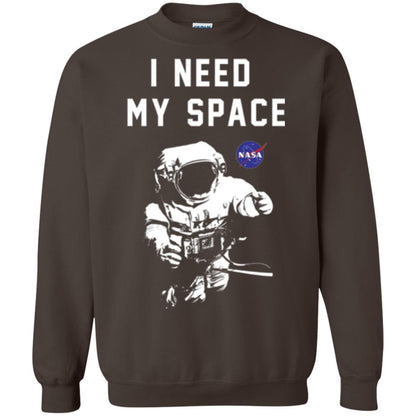 Astronaut T-shirt I Need My Space T-shirt Dark Chocolate