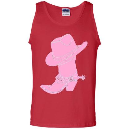 Cowgirl Boots Western Wear T-shirt Red