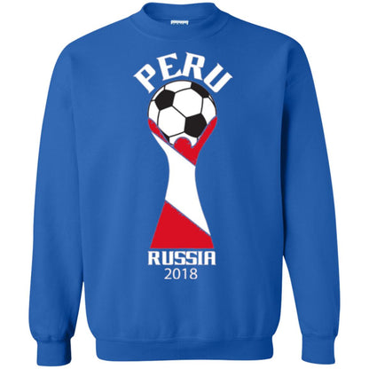 Football Lovers T-shirt Peru Russia 2108 Royal