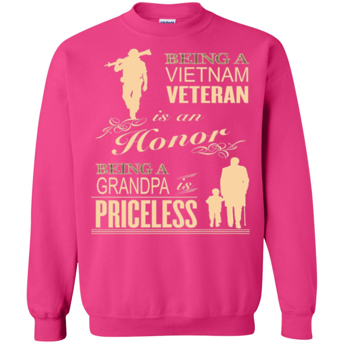 Veteran T-shirt Being A Vietnam Veteran Is An Honor Heliconia