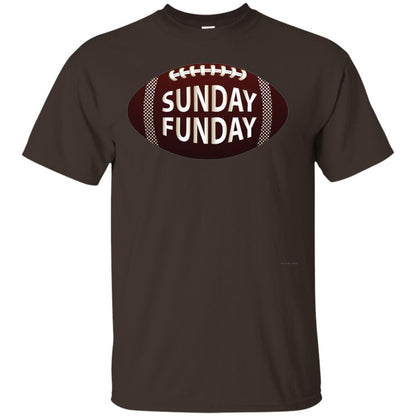 Sunday Funday Football T-shirt Dark Chocolate