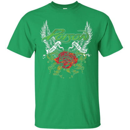 Poison Thorns Wings T-shirt Irish Green