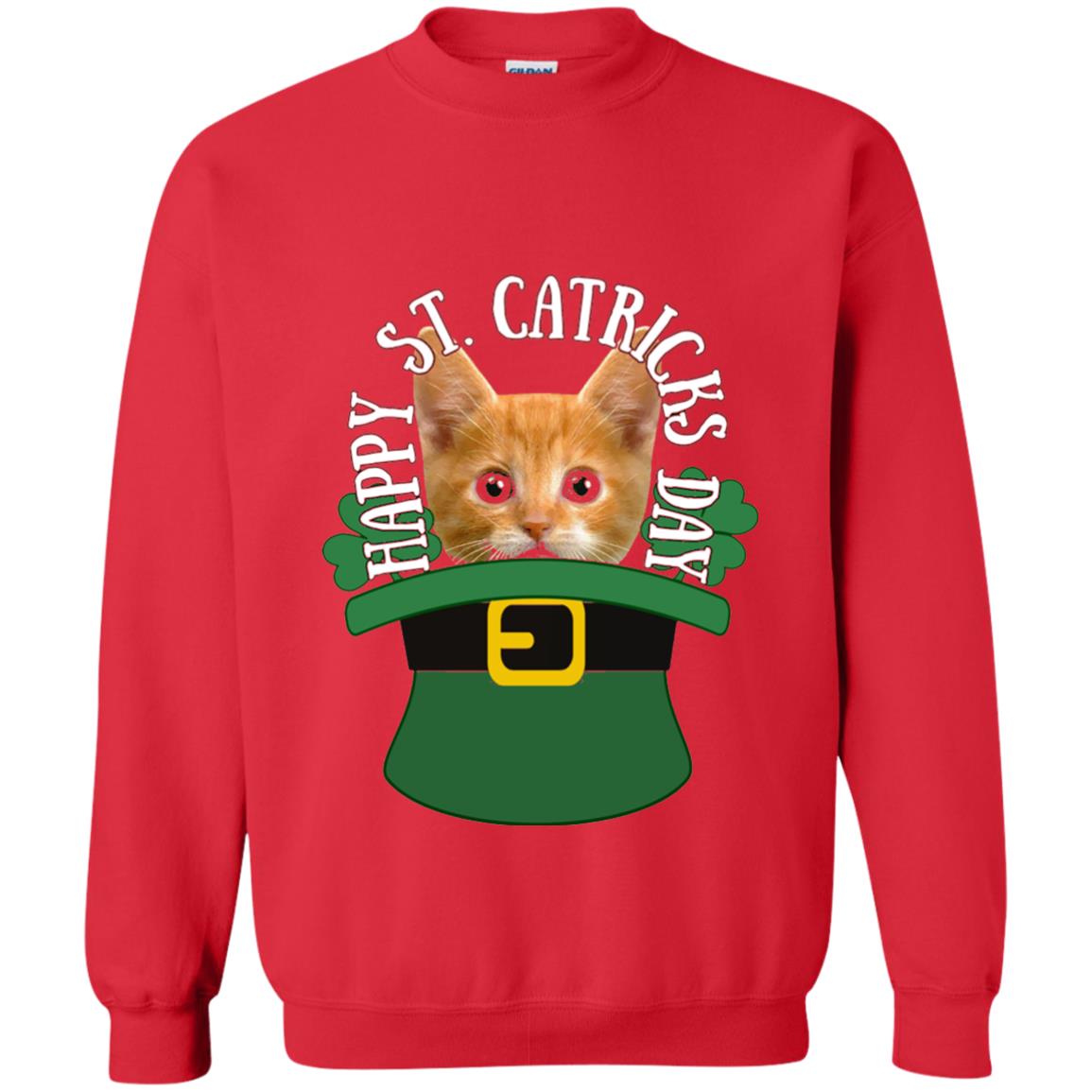 Happy Saint Patricks Day T-shirt Red