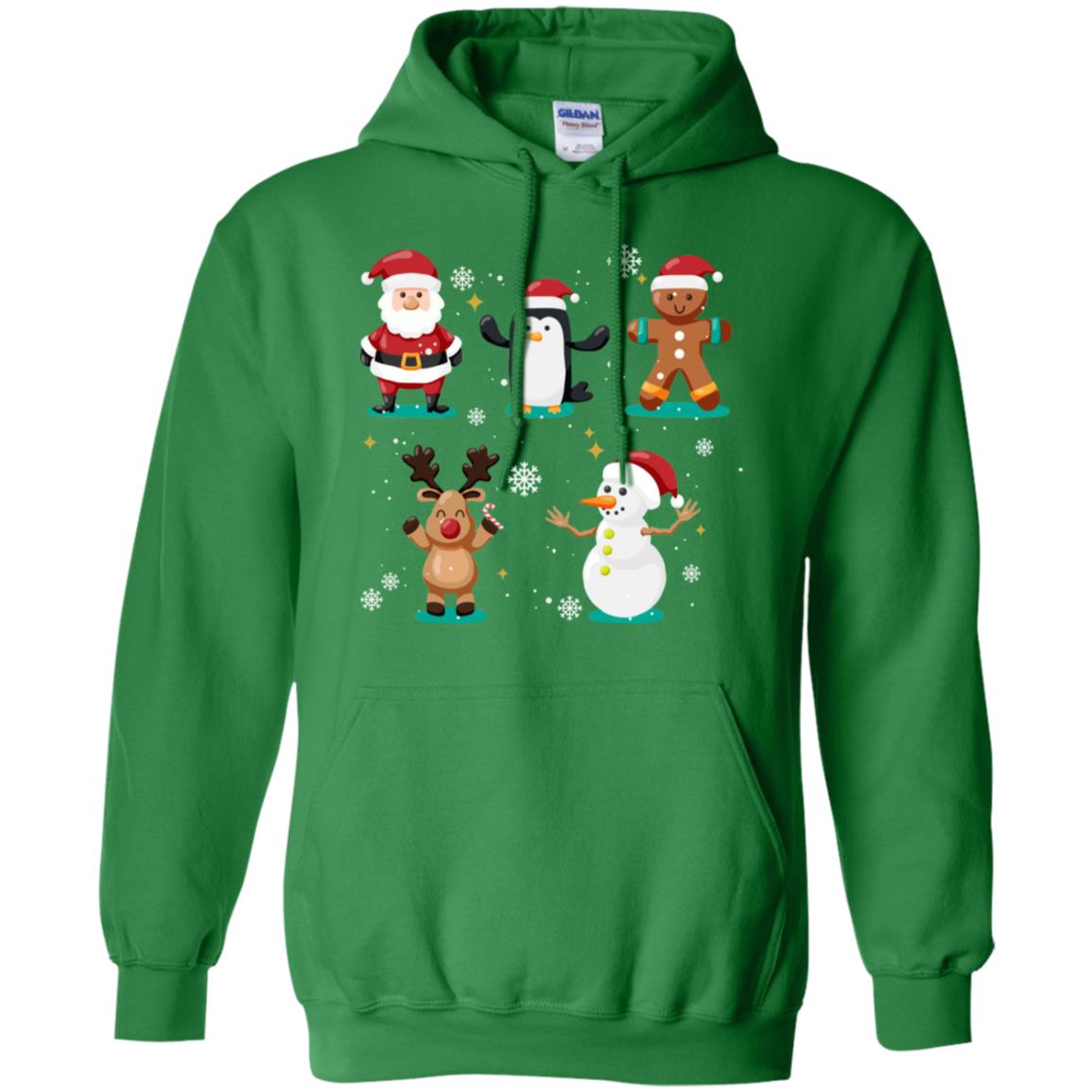 Christmas Character Ideas Gift Shirt Irish Green