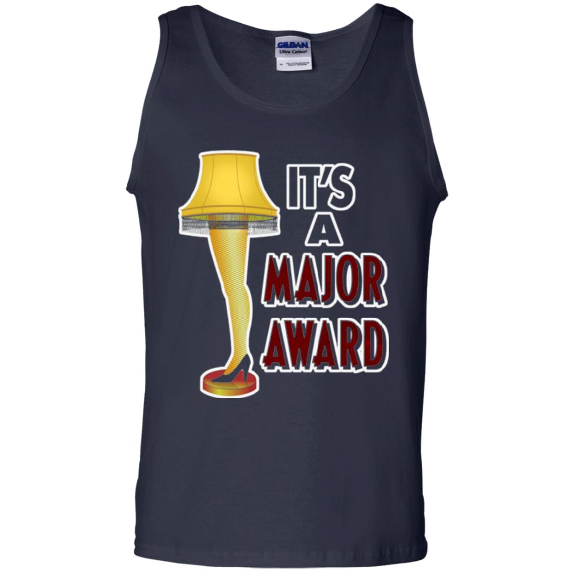Christmas T-shirt It_s A Major Award Leg Lamp Navy