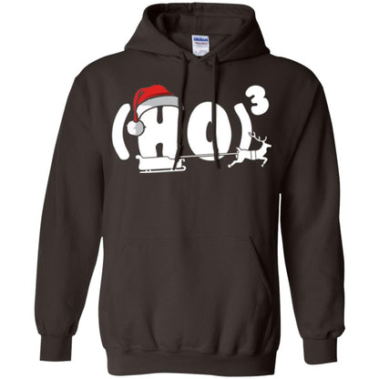 Christmas T-shirt Ho Ho Ho Dark Chocolate