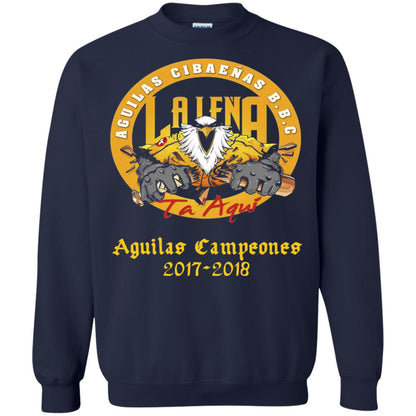 Baseball Lover T-shirt Aguilas Cibaenas Campeones 2017-2018 Navy