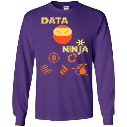 Data Ninja T-shirt Purple