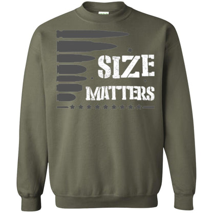 Hunter T-shirt Size Matters Military Green