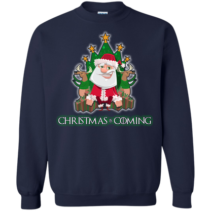 Christmas Is Coming T-shirt Navy
