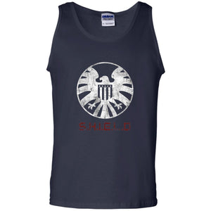 Film T-shirt Agents Of Shield Distressed Logo Graphic