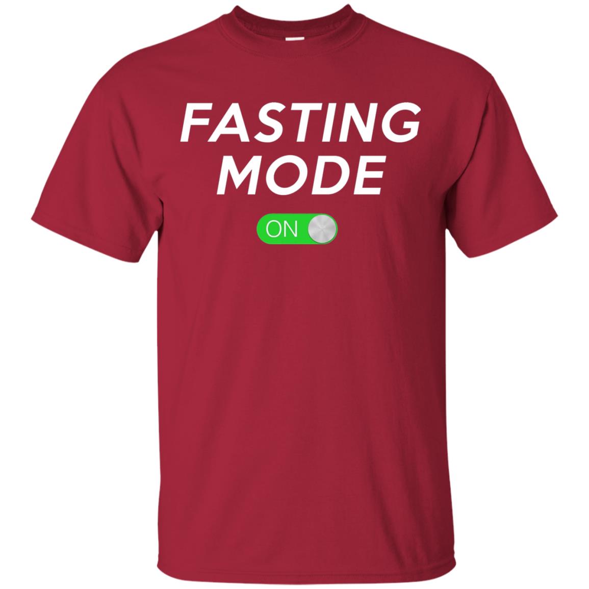 Funny Ramadan Fasting Mode On Shirt Cardinal