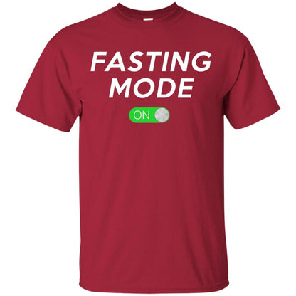 Funny Ramadan Fasting Mode On Shirt Cardinal