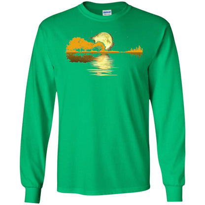 Guitar Lake Shadow T-shirt Irish Green
