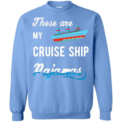 My Cruise Ship Pajamas Cruise Family Vacation T-shirt Carolina Blue