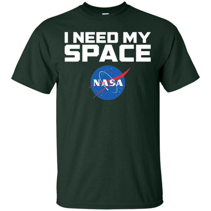 Nasa Logo T-Shirt I Need My Space Forest Green