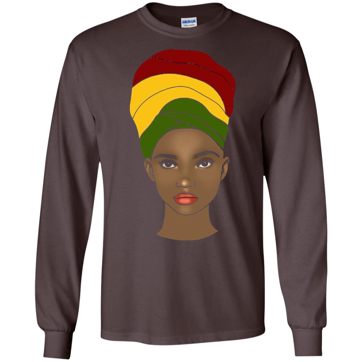 Melanin Rocks African Queen Melanin T-shirt Dark Chocolate