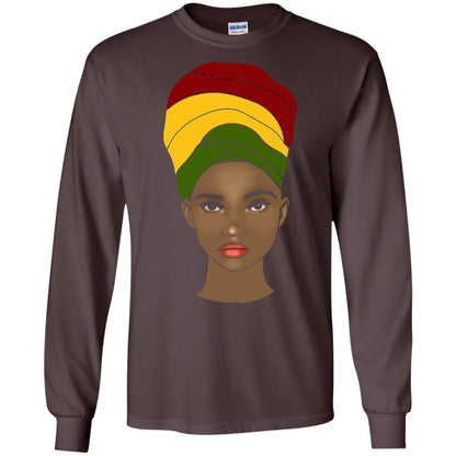Melanin Rocks African Queen Melanin T-shirt Dark Chocolate