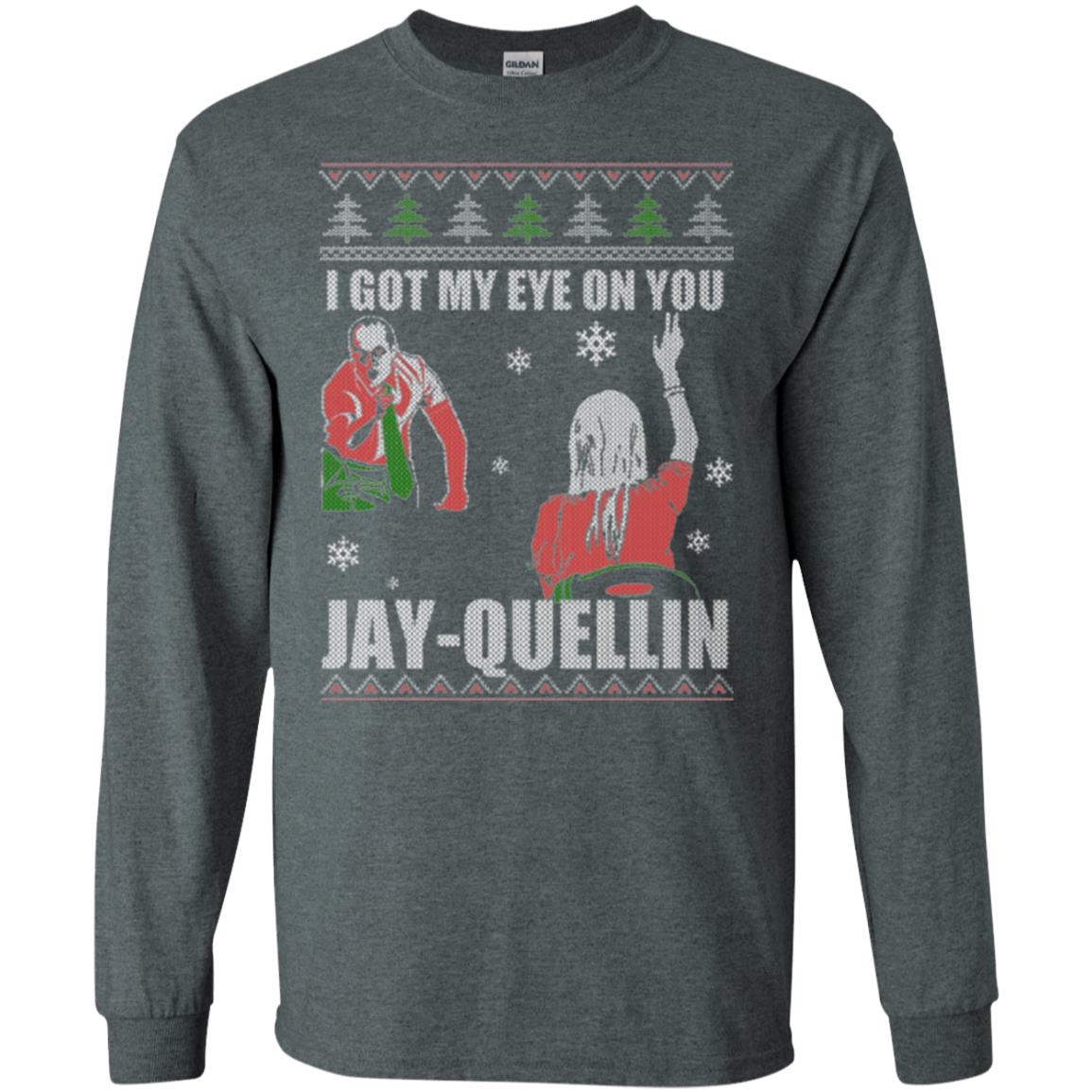 I Got My Eye On You Jay-quellin T-shirt Dark Heather