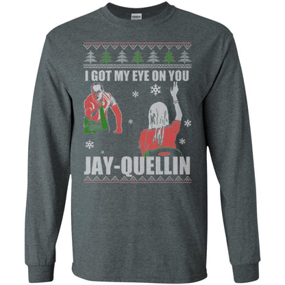 I Got My Eye On You Jay-quellin T-shirt Dark Heather