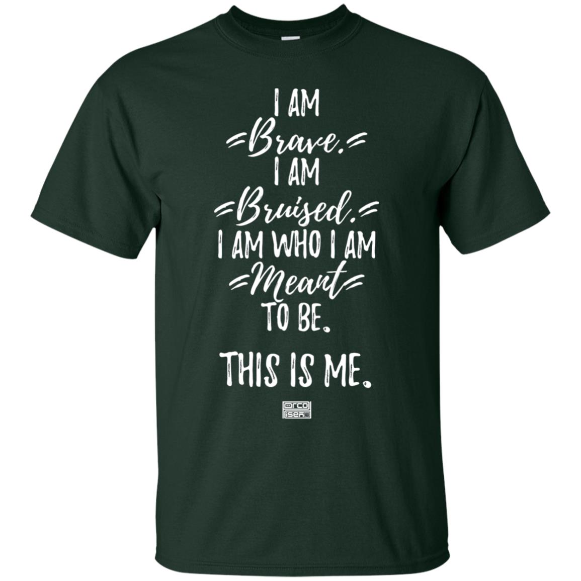Brave This Is Me Proud Musical Theatre Performer T-shirt Forest