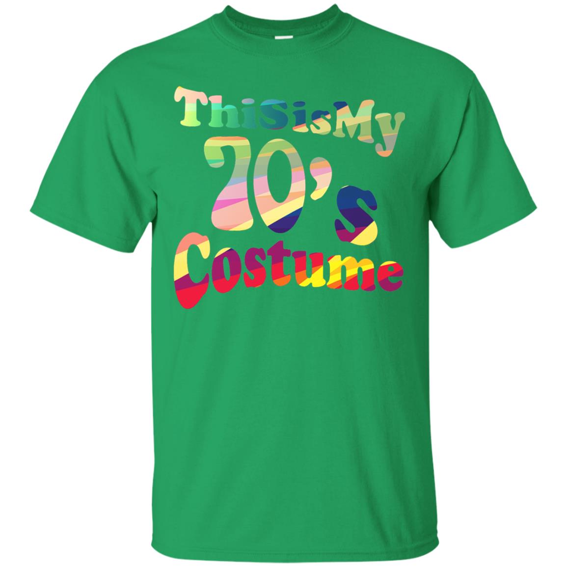70s Halloween Costume 70s T-shirt For Women Men Girls Irish Green