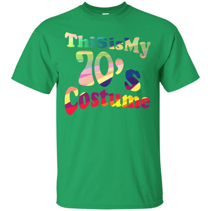70s Halloween Costume 70s T-shirt For Women Men Girls Irish Green