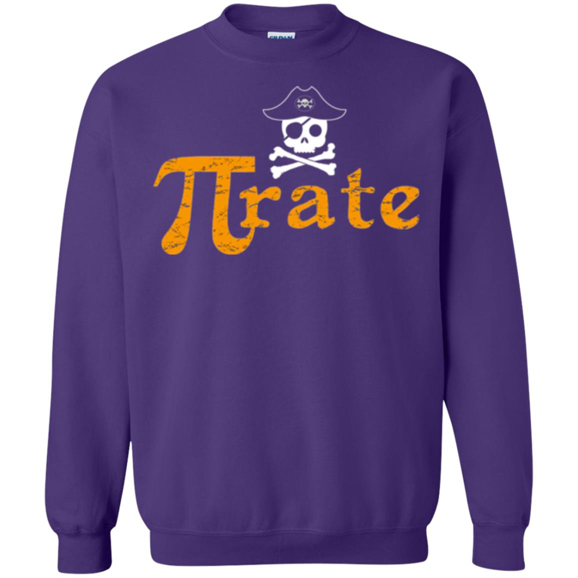 Math Pirate Pi Day T-shirt Funny Math Pirate Purple