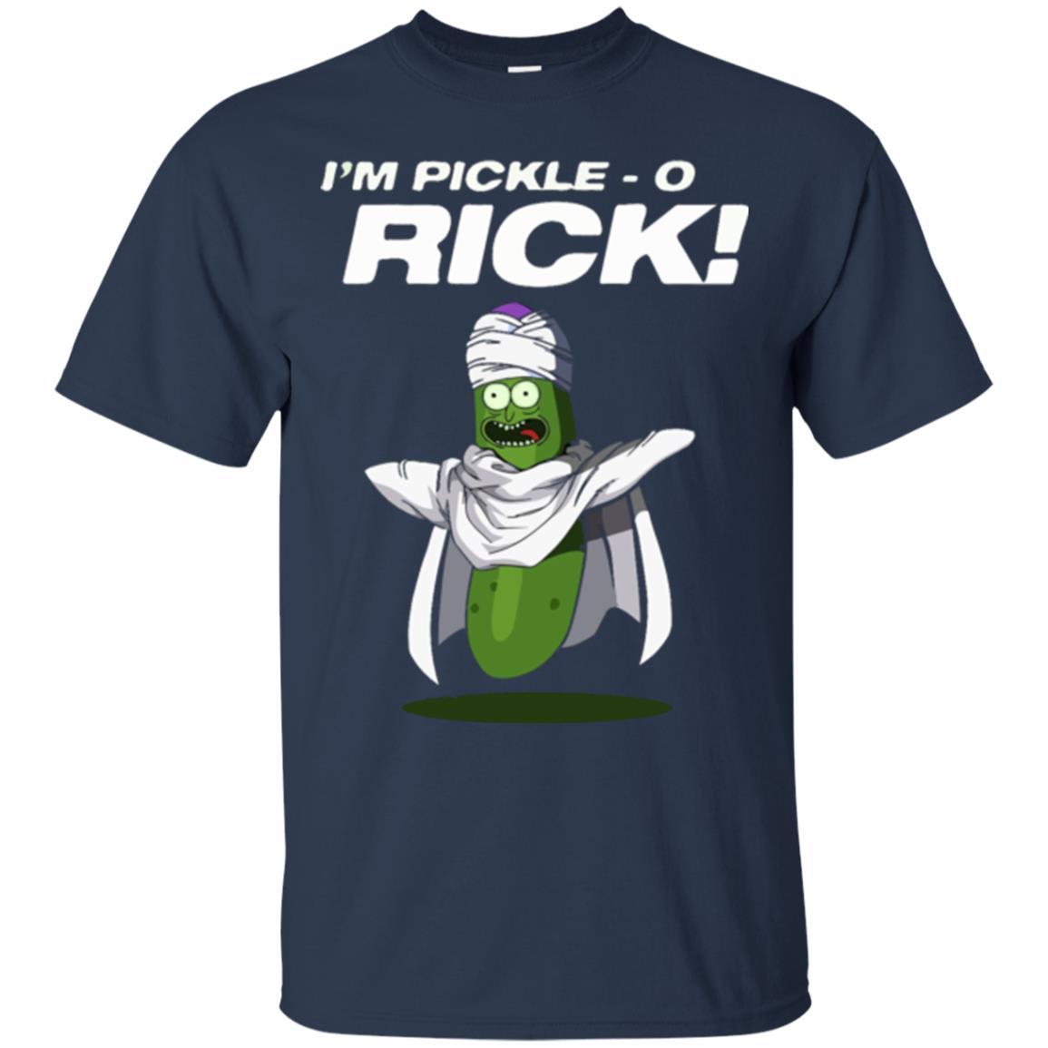 Rick Morty T-shirt I'm Pickle O Rick Navy