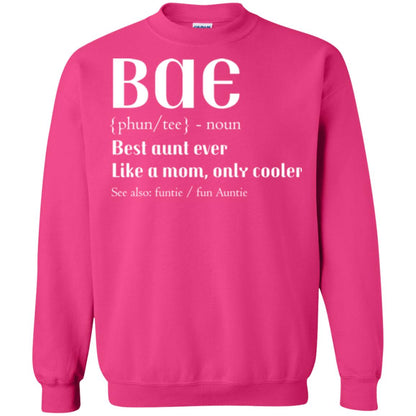 Bae Best Aunt Ever Shirt Heliconia