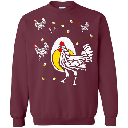 Chicken Shirt Roseanne T-shirt Maroon