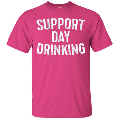 Support Day Drinking Funny Drinking Gift T-shirt Heliconia