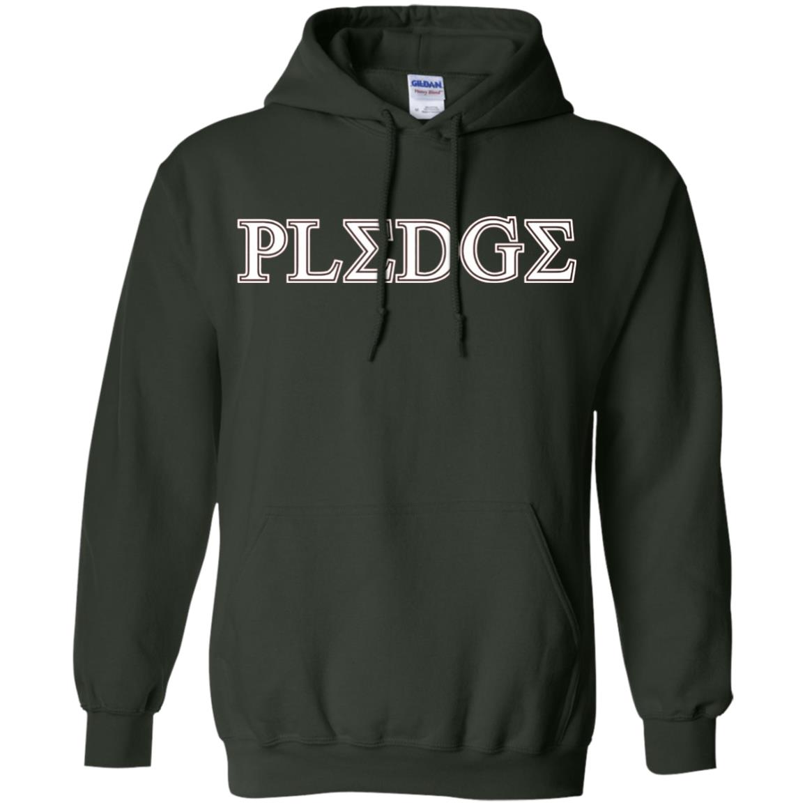 College Greek Life Pledge Fraternity Sorority Rush T-shirt Forest Green