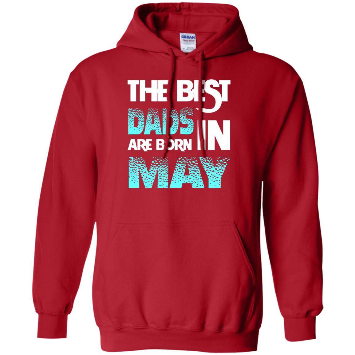 Daddy T-shirt The Best Dads Are Born In May Red