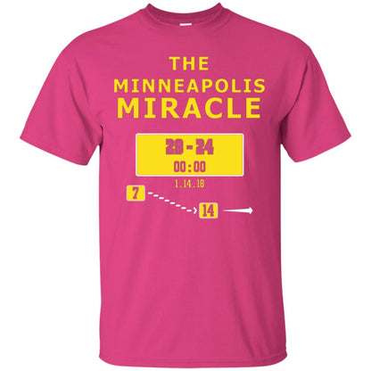 Football Lover T-shirt The Minneapolis Miracle Heliconia