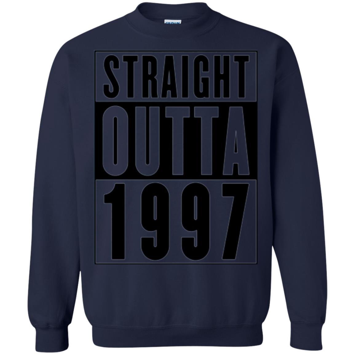 Straight Outta 1997 Cool 21st Birthday T-shirt Navy