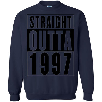 Straight Outta 1997 Cool 21st Birthday T-shirt Navy