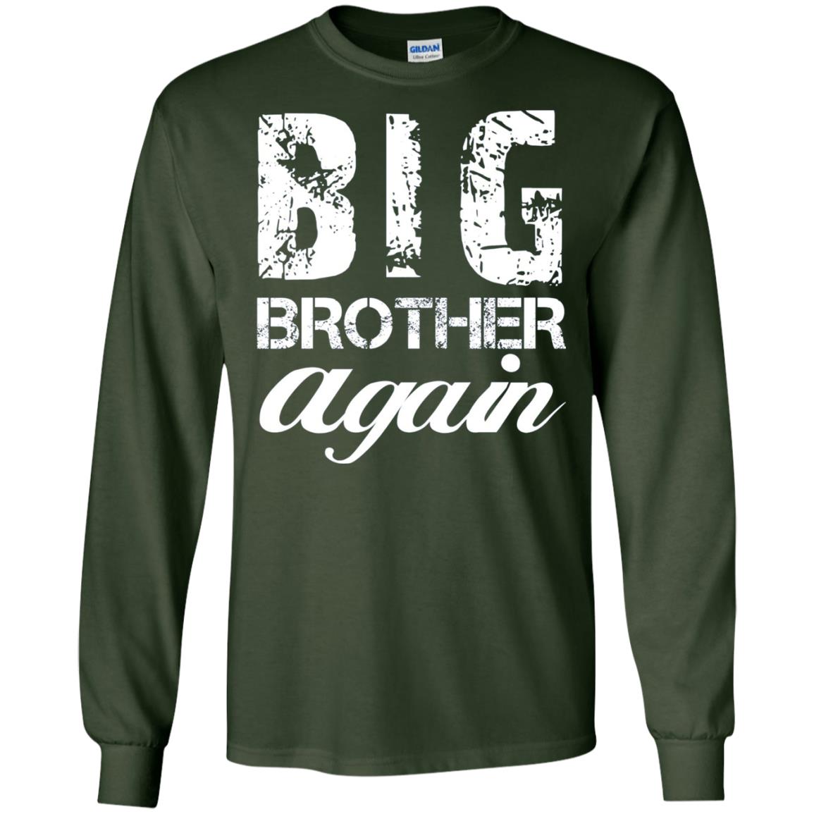 Big Brother Again T-shirt New Baby Forest Green