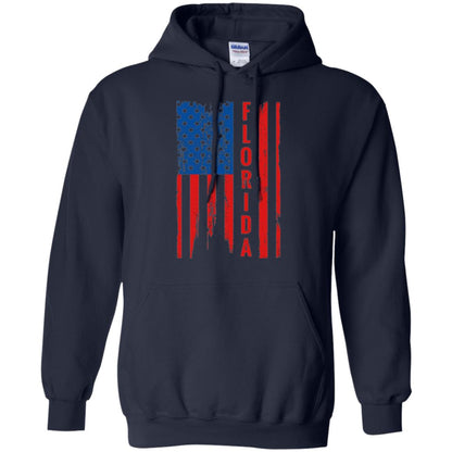 Florida State T-shirt American Flag Navy