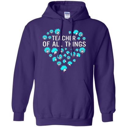 Teacher Of All Thing T-shirt Purple