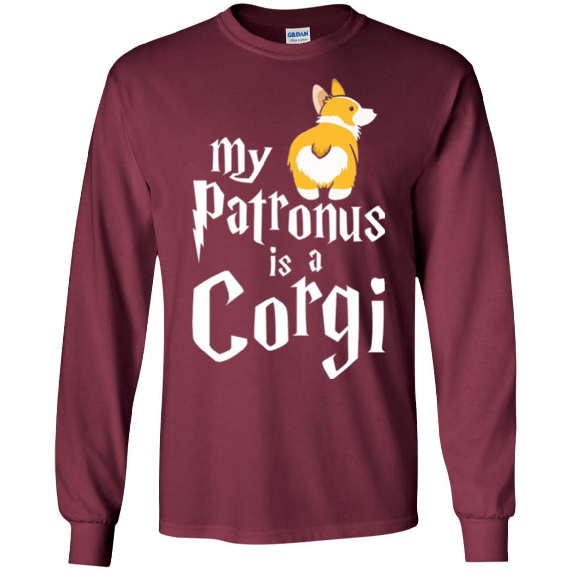 Dog T-shirt My Patronus Is A Corgi T-shirt