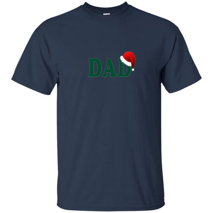 Christmas T-shirt Dad Santa Navy
