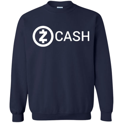 Cryptocurrency Zec Logo T-shirt Zcash Navy