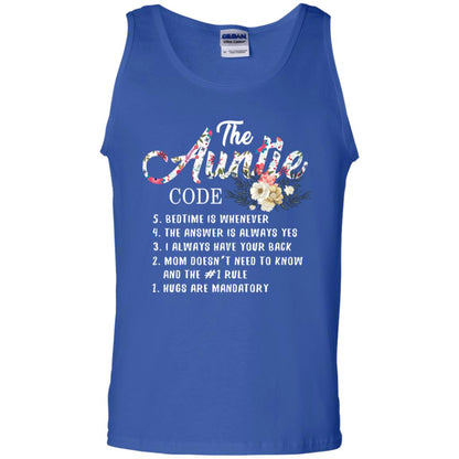 The Auntie Code Shirt For Womens Royal