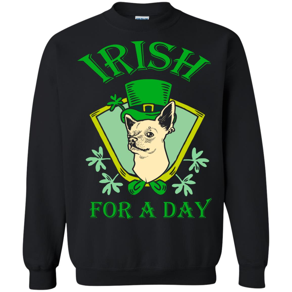 Saint Patrick's Day T-shirt Irish For A Day Black