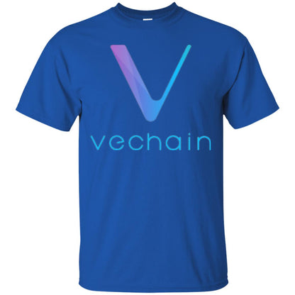 Vechain Ven Cryptocurrency Blockchain T-shirt Royal